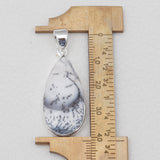 Dendritic Opal Silver Pendants