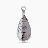 Dendritic Opal Silver Pendants