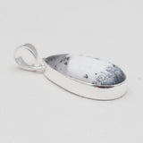 Dendritic Opal Silver Pendants