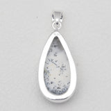 Dendritic Opal Silver Pendants