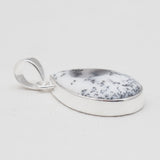 Dendritic Opal Silver Pendants