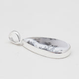 Dendritic Opal Silver Pendants