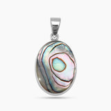 Abalone Shell Silver Pendants