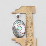 Abalone Shell Silver Pendants