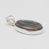 Abalone Shell Silver Pendants