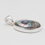 Abalone Shell Silver Pendants