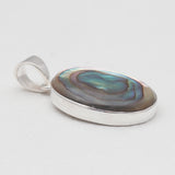Abalone Shell Silver Pendants
