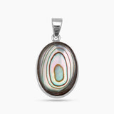 Abalone Shell Silver Pendants