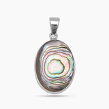 Abalone Shell Silver Pendants