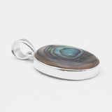 Abalone Shell Silver Pendants