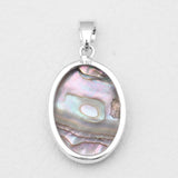 Abalone Shell Silver Pendants