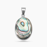 Abalone Shell Silver Pendants