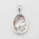 Abalone Shell Silver Pendants