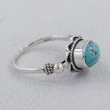 Mexican Turquoise Silver Ring