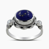 Tourmaline Silver Rings