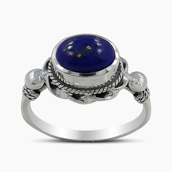 Tourmaline Silver Rings