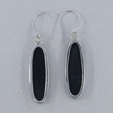 Charoite Silver Earrings