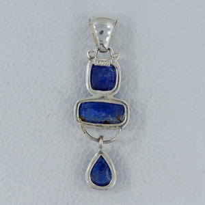 925 Sterling Silver Tanzanite Pendants