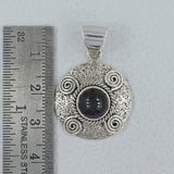 Black Star 925 Silver Pendant