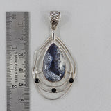 Pink Opal 925 Sterling Silver Pendant