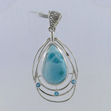 Pink Opal 925 Sterling Silver Pendant