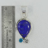 925 Silver Rainbow Moonstone Pendant