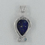 925 Silver Rainbow Moonstone Pendant