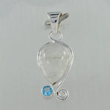 925 Silver Rainbow Moonstone Pendant