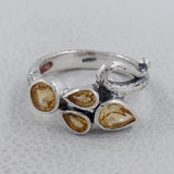 925 Sterling Silver Amethyst Rings