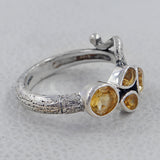 925 Sterling Silver Amethyst Rings