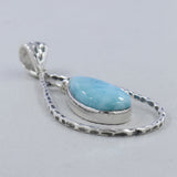 Dendritic Opal Pendant 925 Sterling Silver