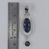 925 Silver Larimar Gemstone Pendant