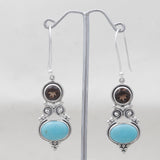 925 Sterling Silver Mexican Turquoise Jewelry Sets
