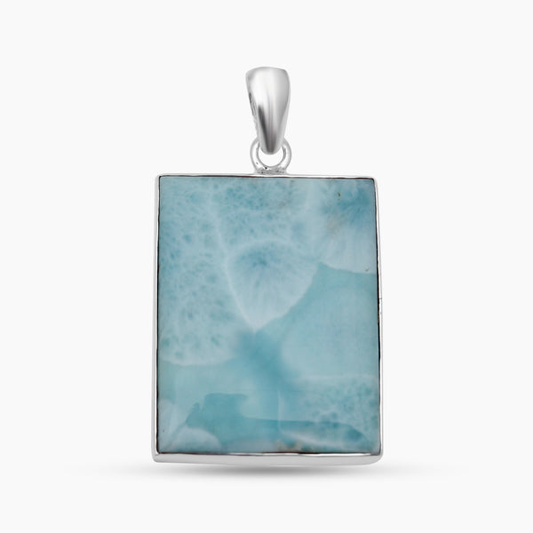 Larimar Silver Pendants