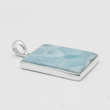 Larimar Silver Pendants