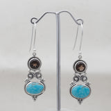 925 Sterling Silver Mexican Turquoise Jewelry Sets