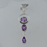 Iolite 925 Sterling Silver Pendant