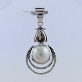 South Sea Pearl Silver Pendant