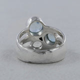 925 Sterling Silver Ethiopian Opal Ring