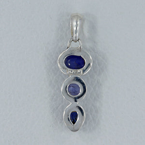 925 Sterling Silver Tanzanite Pendants
