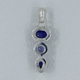 925 Silver Tanzanite Pendant