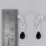 925 Starling Silver Garnet Earrings