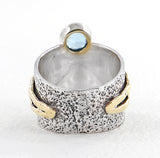 Genuine Citrine Silver Rings