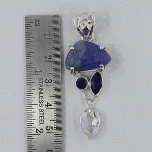 925 Sterling Silver Tanzanite Pendants