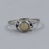 Peridot Silver Ring