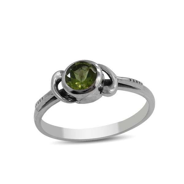925 Sterling Silver Peridot Rings