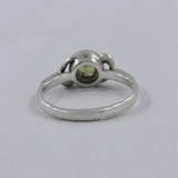 Peridot Silver Ring