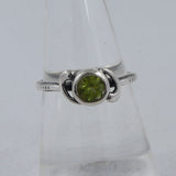 Peridot Silver Ring