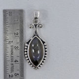 Larimar 925 Silver Pendant