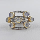 925 Sterling Silver Tourmaline Rings